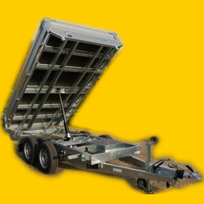 3-Seiten Kippanhänger